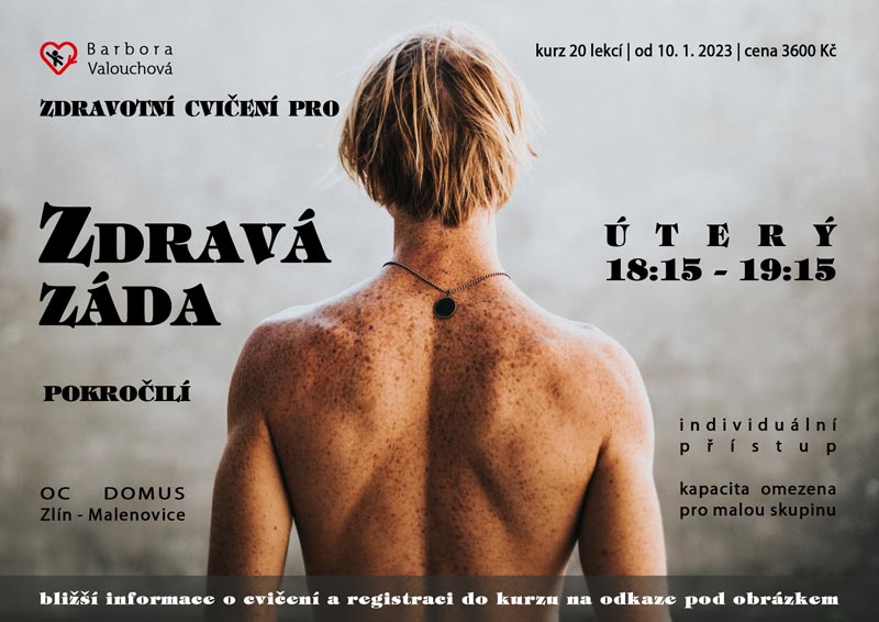 Zdravá záda II - pokročilí